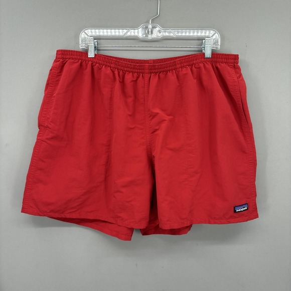 Patagonia Other - Patagonia Shorts Mens 2XL Red Baggies Swim Trunks Mesh‎ Lined Quick Dry Summer